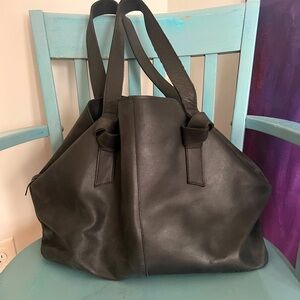 ABLE Rachel Bag - black real leather - like new